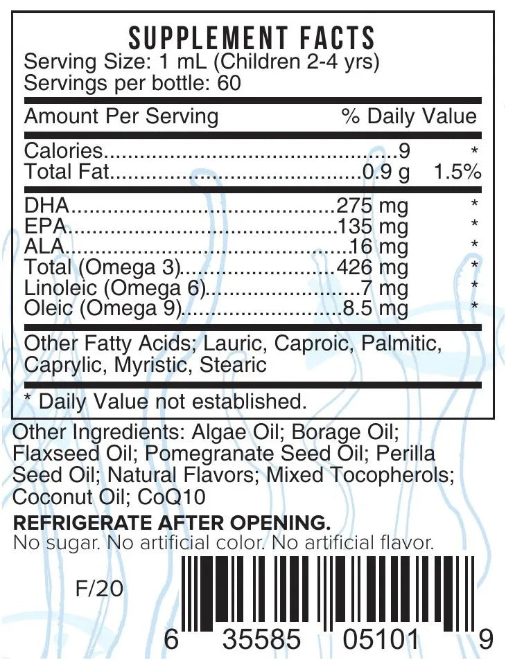 Brainy Play by Systemic Formulas Supplement Facts