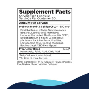 CT-Biotic by CellCore Supplement Facts