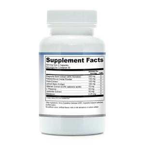 CortiCalm PM by Compounded Nutrients Supplement Facts