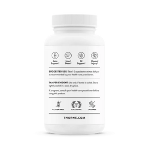 Curcumin Phytosome by Thorne Bottle Label