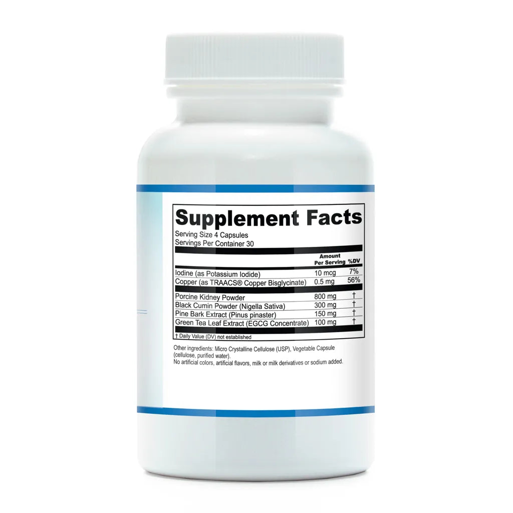 DAO Support by Functional Genomic Nutrition Supplement Facts