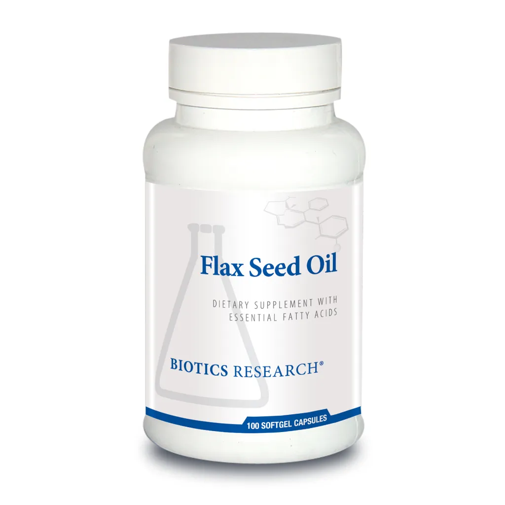 Flax Seed Oil Caps by Biotics Research