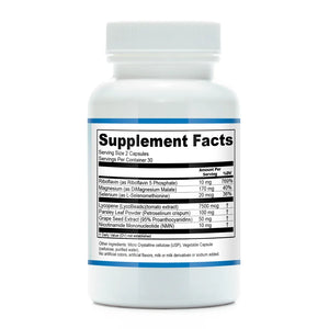GSR Assist by Functional Genomic Nutrition Supplement Facts
