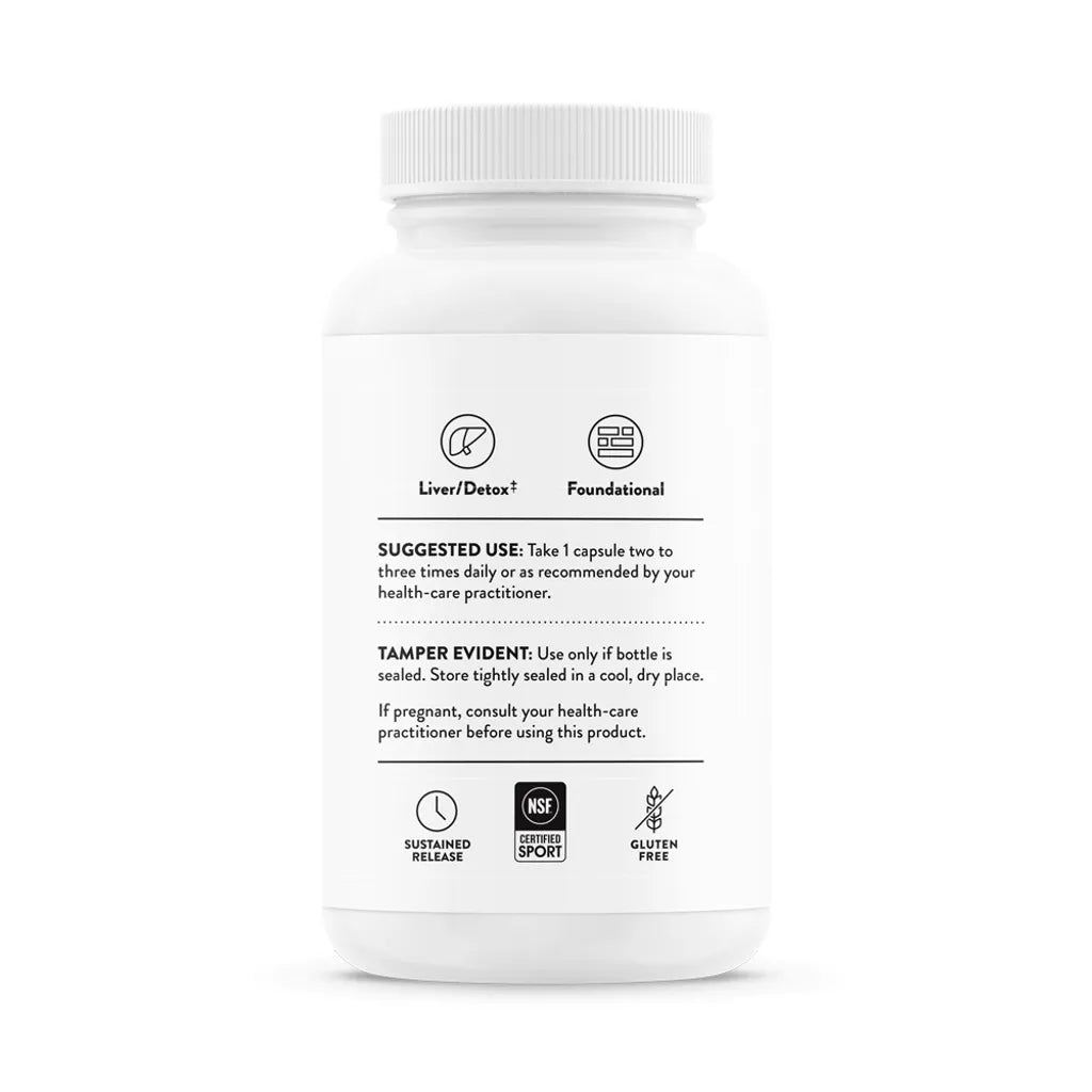 Glutathione-SR by Thorne Bottle Label