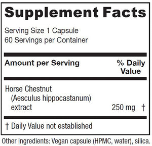 Horse Chestnut by Vitanica Supplement Facts