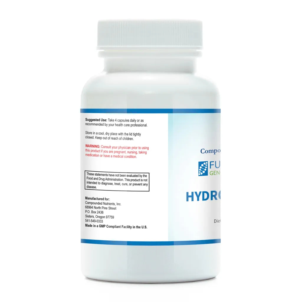 Hydroxyl Blox by Functional Genomic Nutrition Label