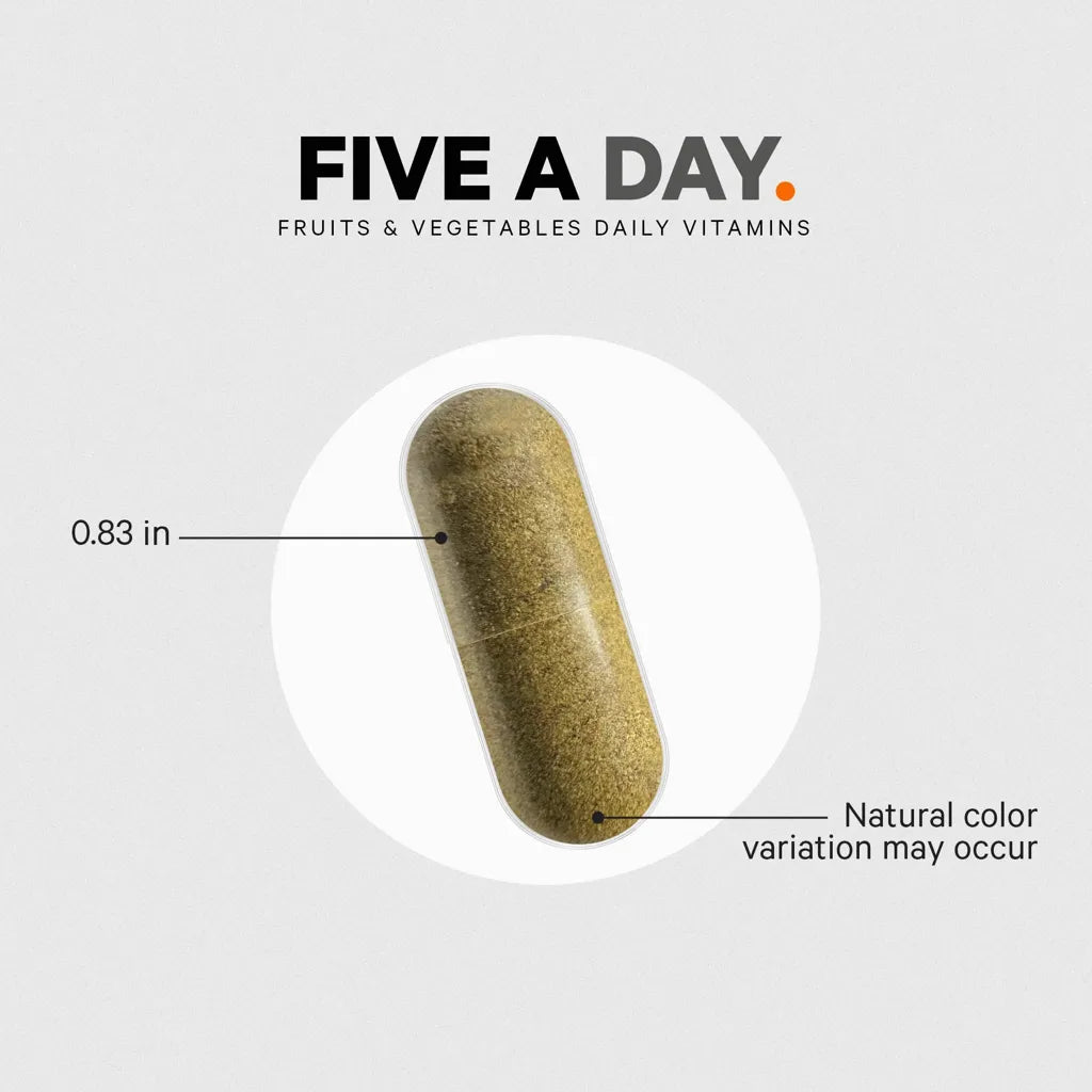 InstantFood Five a Day by Codeage Example Supplement