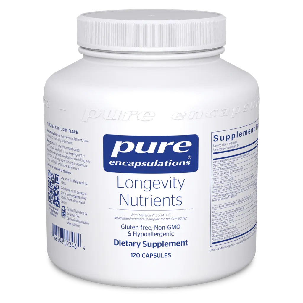 Longevity Nutrients by Pure Encapsulations
