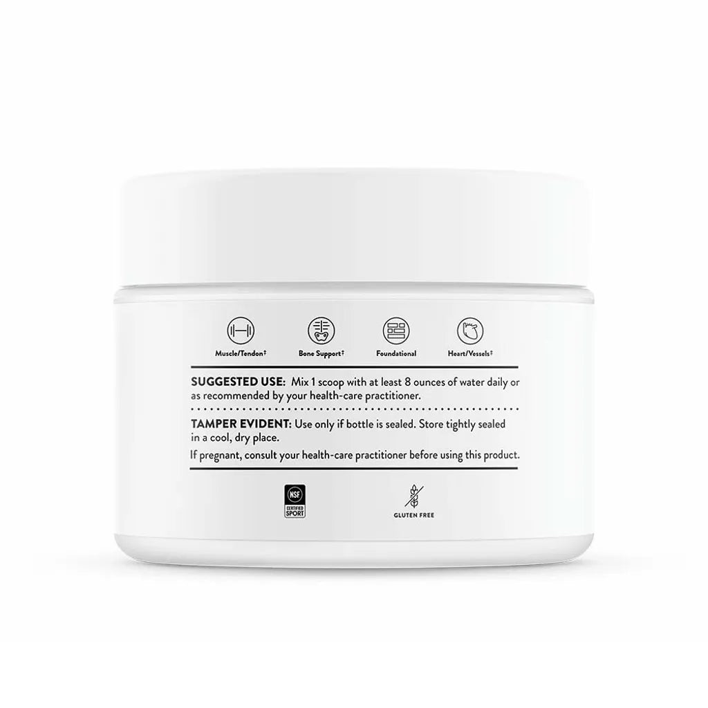 Magnesium Bisglycinate by Thorne Bottle Label