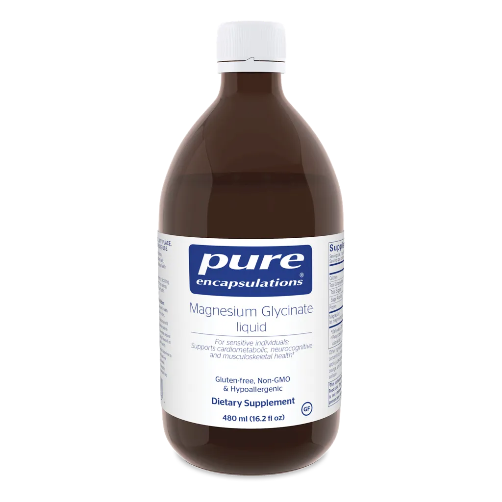Magnesium Glycinate Liquid by Pure Encapsulations