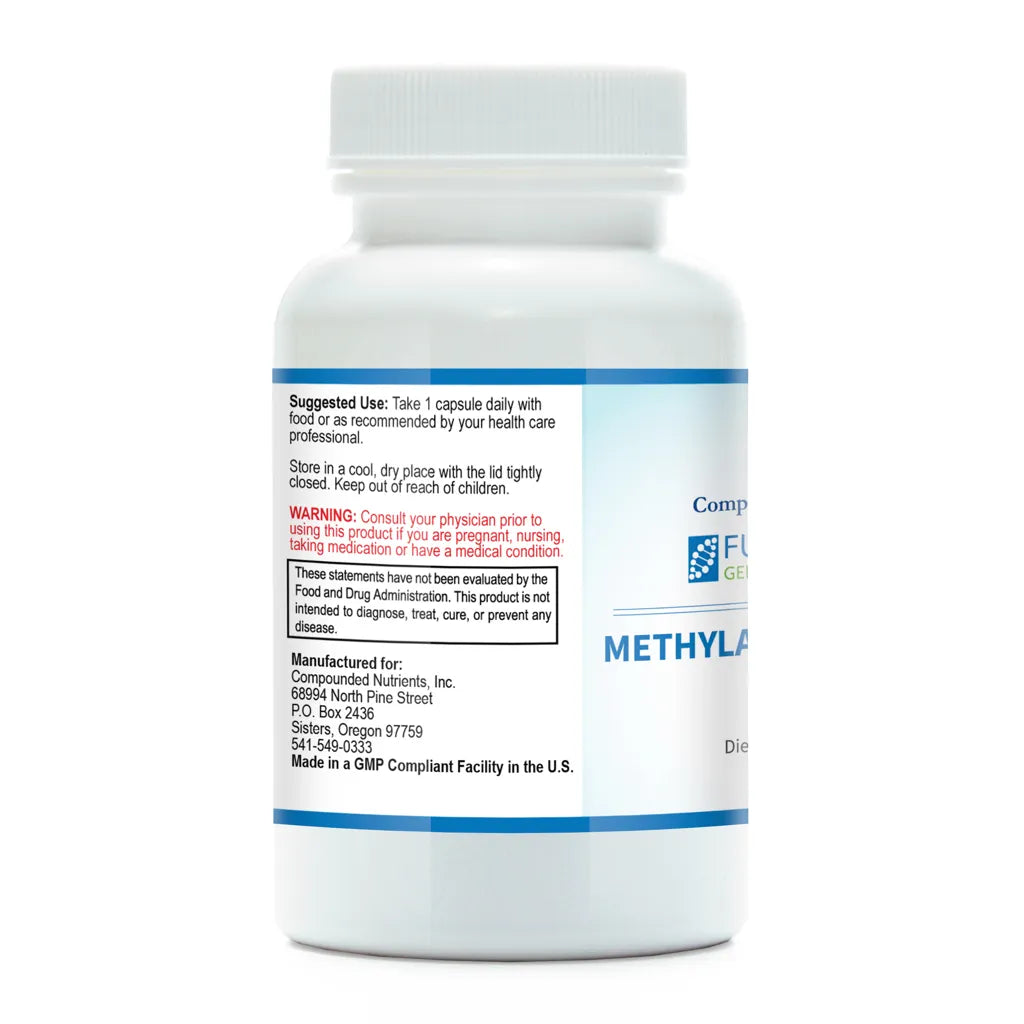 Methylation Support by Functional Genomic Nutrition Label