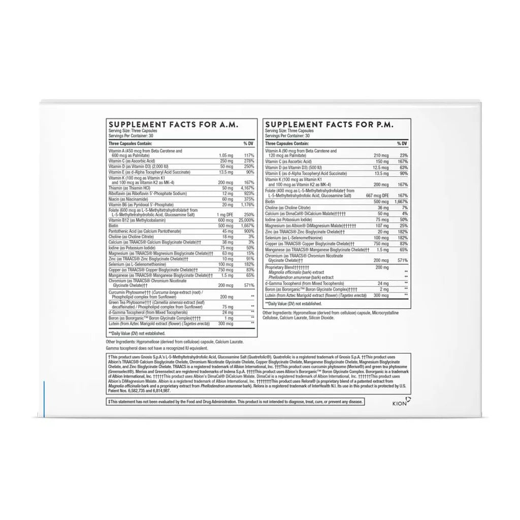 Multi-Vitamin Elite by Thorne Bottle Label