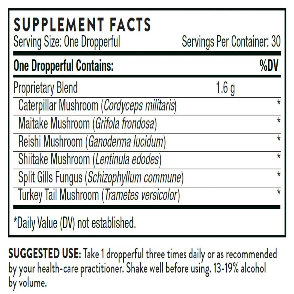Myco-Immune by Thorne Supplement Facts