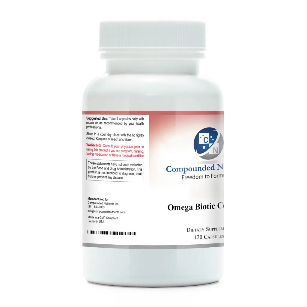 Omega Biotic Complete by Compounded Nutrients Label