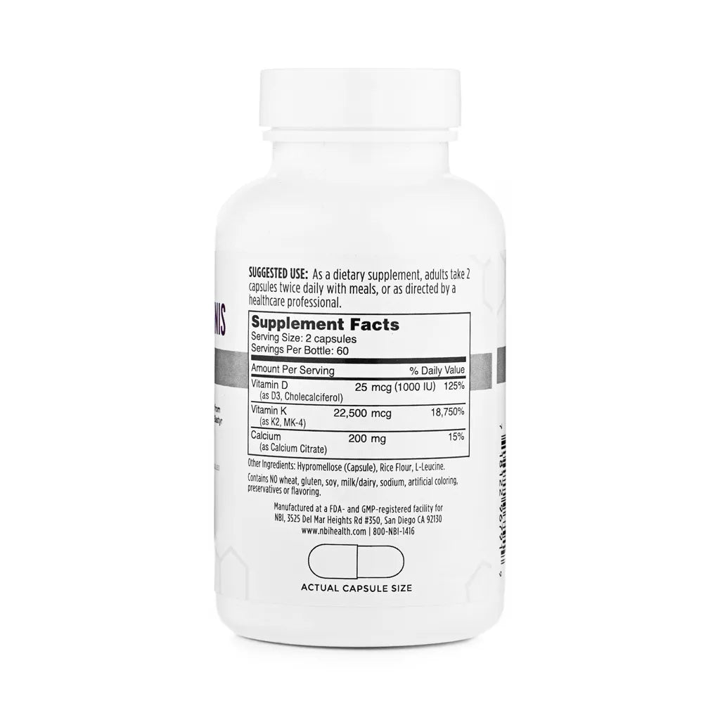 Osteo-K Minis by NBI Supplement Facts