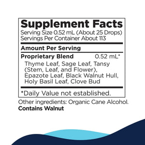 Para 3 by CellCore Supplement Facts