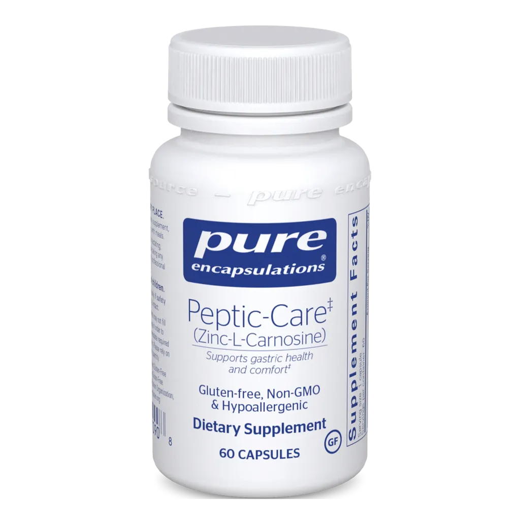 Peptic-Care (Zinc-L-Carnosine) by Pure Encapsulations