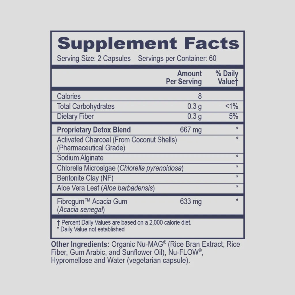 Phase 3 Complete Binding DTX by Professional Health Products Supplement Facts