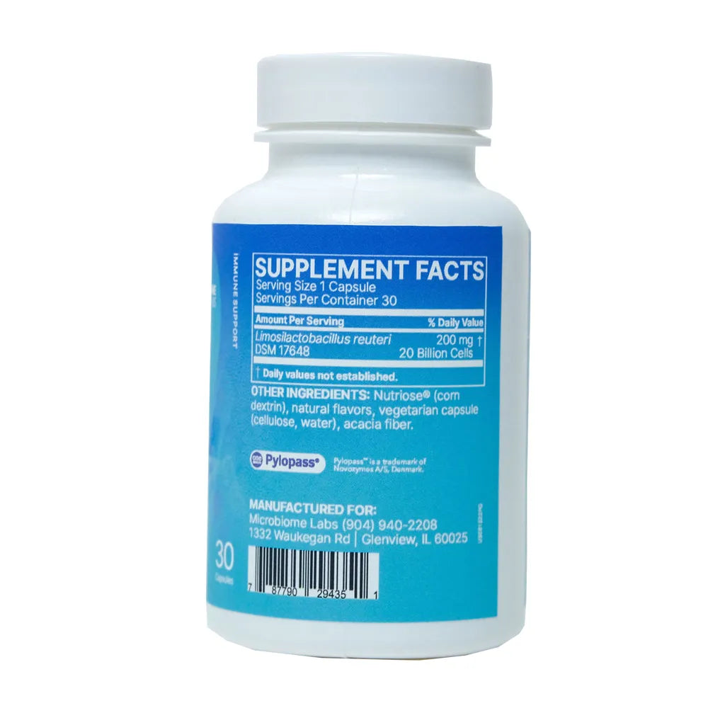 PyloGuard by Microbiome Labs Supplement Facts