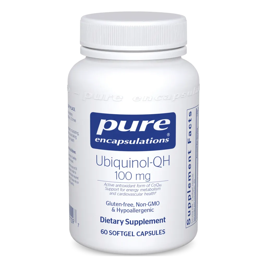 Ubiquinol-QH 100mg by Pure Encapsulations