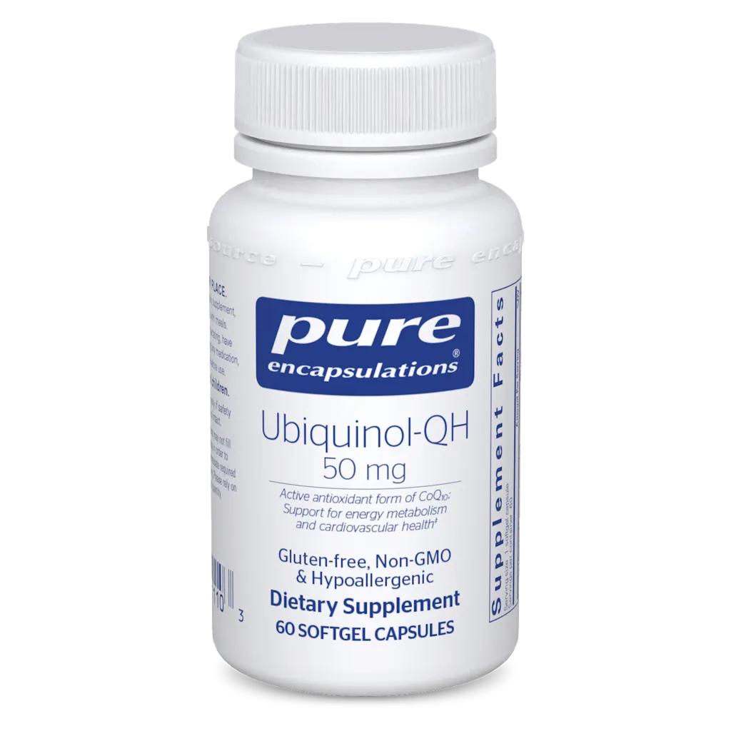 Ubiquinol-QH 50mg by Pure Encapsulations