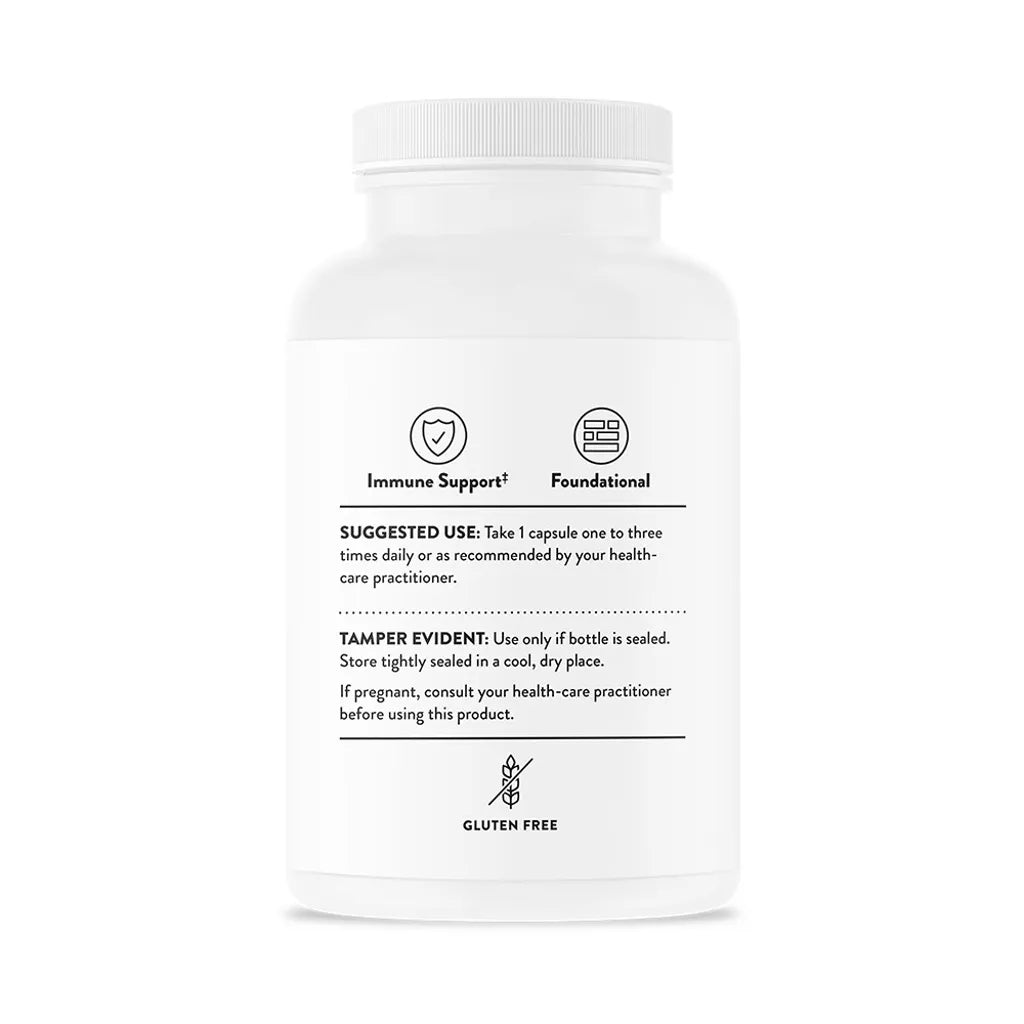 Vitamin C with Flavonoids by Thorne Bottle Label