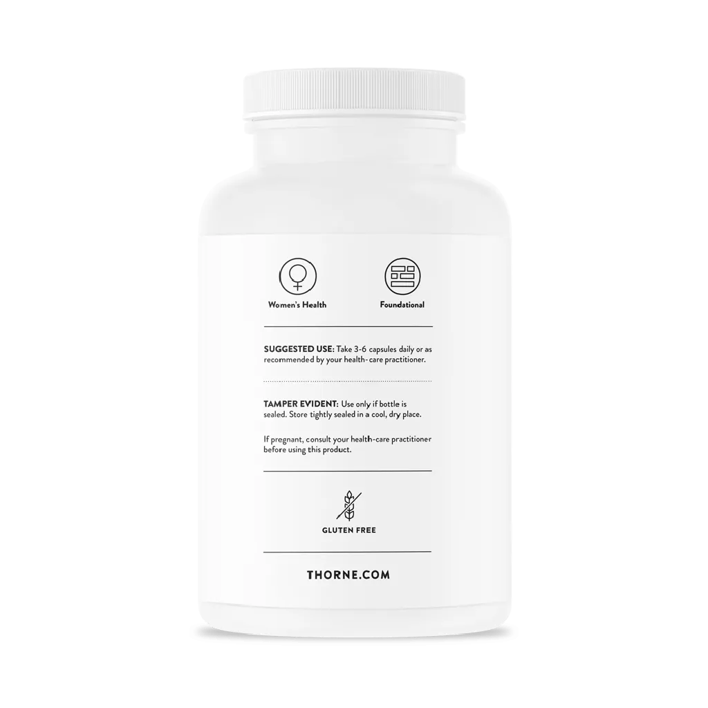 Women's Multi 50+ by Thorne Bottle Label