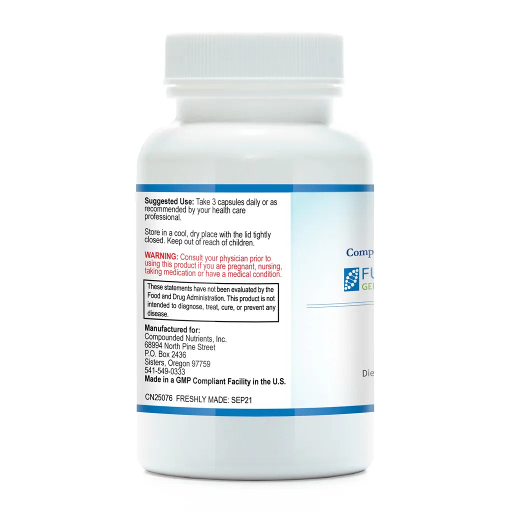 Xinos by Functional Genomic Nutrition Label