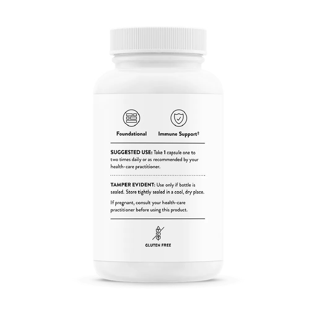 Zinc Bisglycinate 15 mg by Thorne Bottle Label