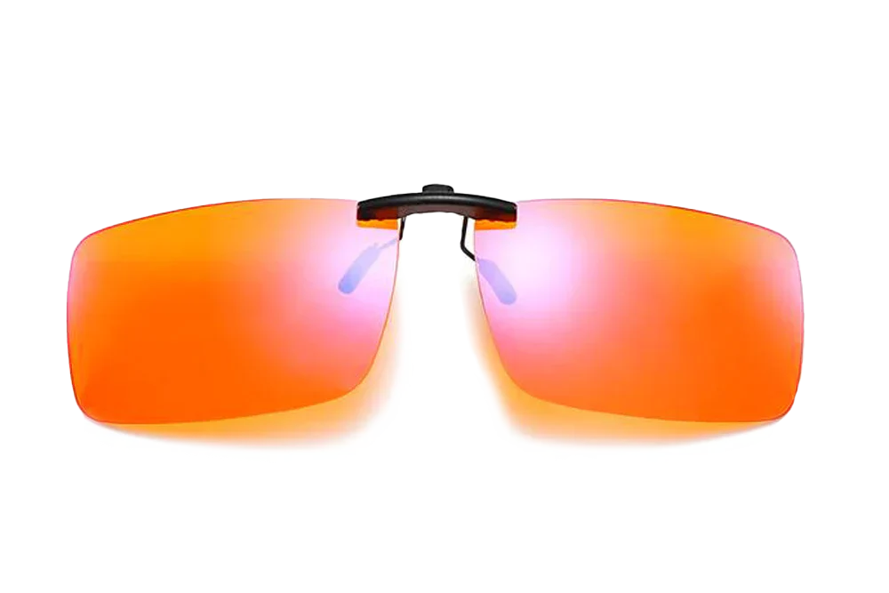 Blue Light Blocking Clip On Glasses for Optimized Sleep