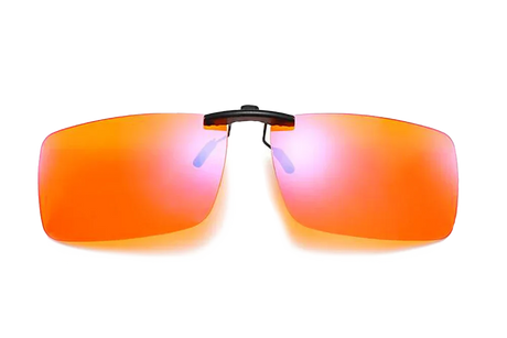 Blue Light Blocking Clip On Glasses for Optimized Sleep