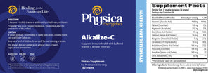Alkalize-C by Physica Energetics Supplement Facts