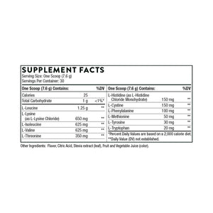 Amino Complex - Berry by Thorne Supplement Facts
