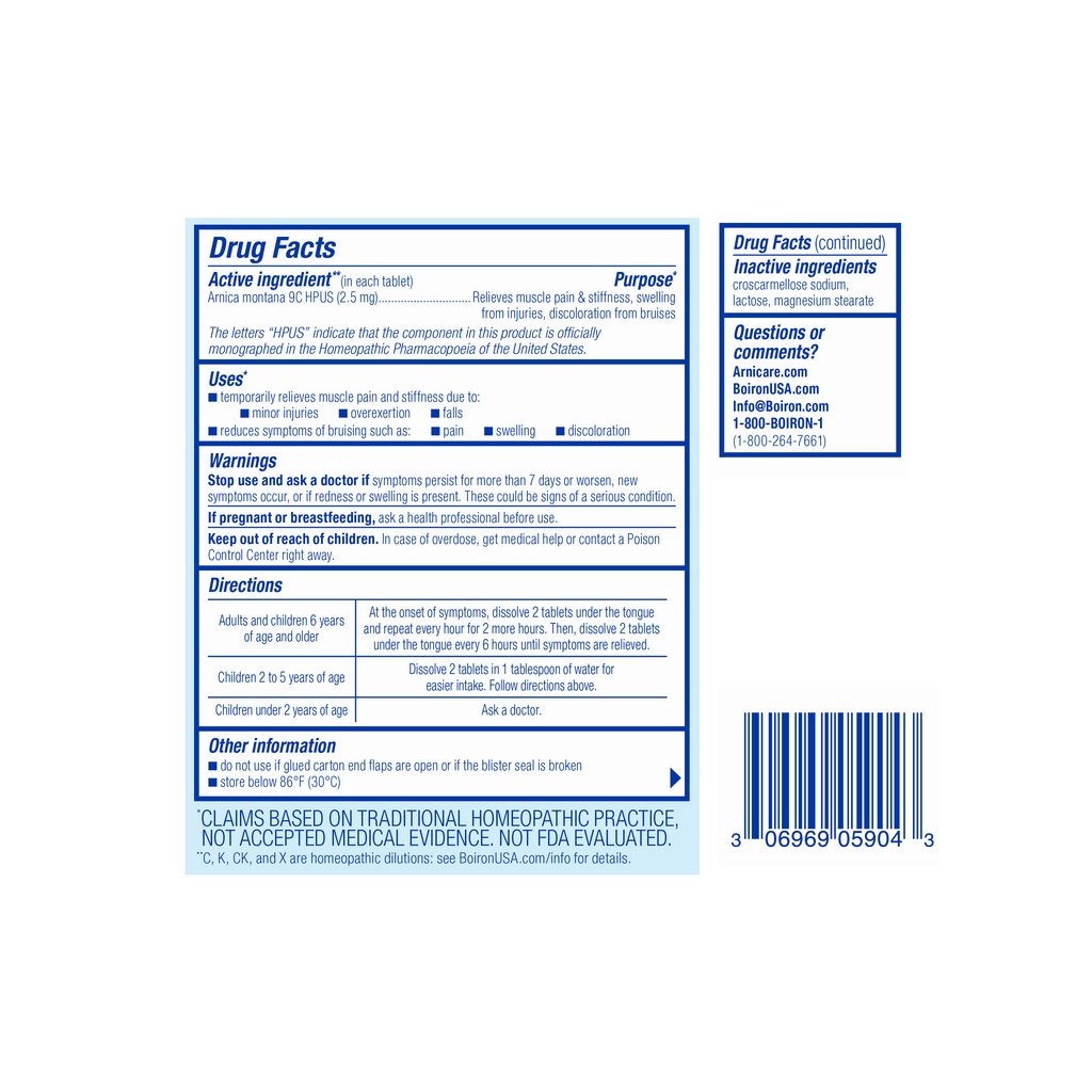 Arnicare Tablets