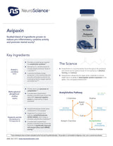Avipaxin by NeuroScience Fact Sheet