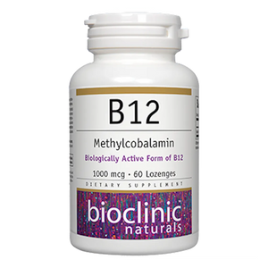 B12 Methylcobalamin 1000mcg by Bioclinic Naturals