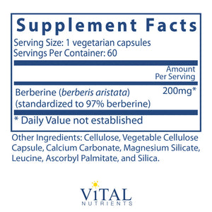 BCQ by Vital Nutrients Supplement Facts
