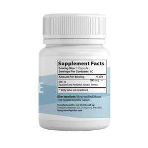 BPC-157 PURE (D-Ribose Free) by Integrative Peptides Supplement Facts
