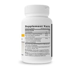 Berberine Complex by Integrative Therapeutics Supplement Facts