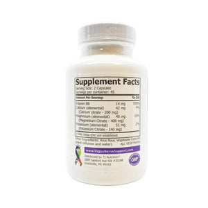 Beta Balance Thera pH by TJ Nutrition Bottle Supplement Facts