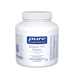 Betaine HCL Pepsin by Pure Encapsulations