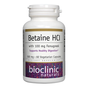 Betaine HCL with Fenugreek by Bioclinic Naturals