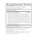 Biotonic by Biocidin Botanicals Supplement Facts