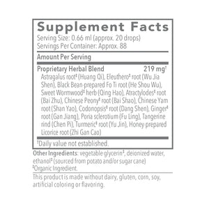Biotonic by Biocidin Botanicals Supplement Facts