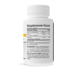 Buffered Vitamin C by Integrative Therapeutics Supplement Facts