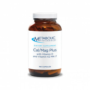 Cal/Mag Plus with Vitamin D & K2 MK-7 by Metabolic Maintenance