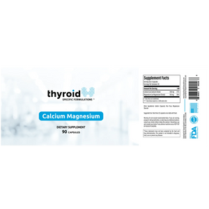 Calcium Magnesium by Thyroid Specific Formulations Supplement Facts
