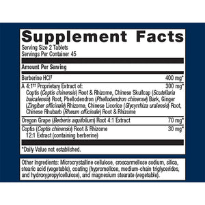 CandiBactin-BR by Metagenics Supplement Facts