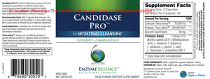 Candidase Pro by Enzyme Science Label