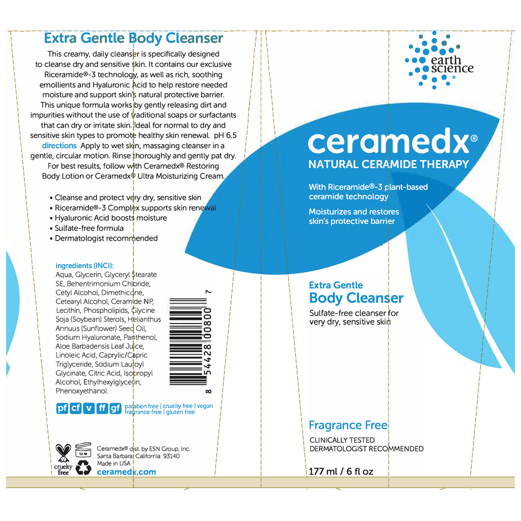 Ceramedx Extra Gentle Body Cleanser